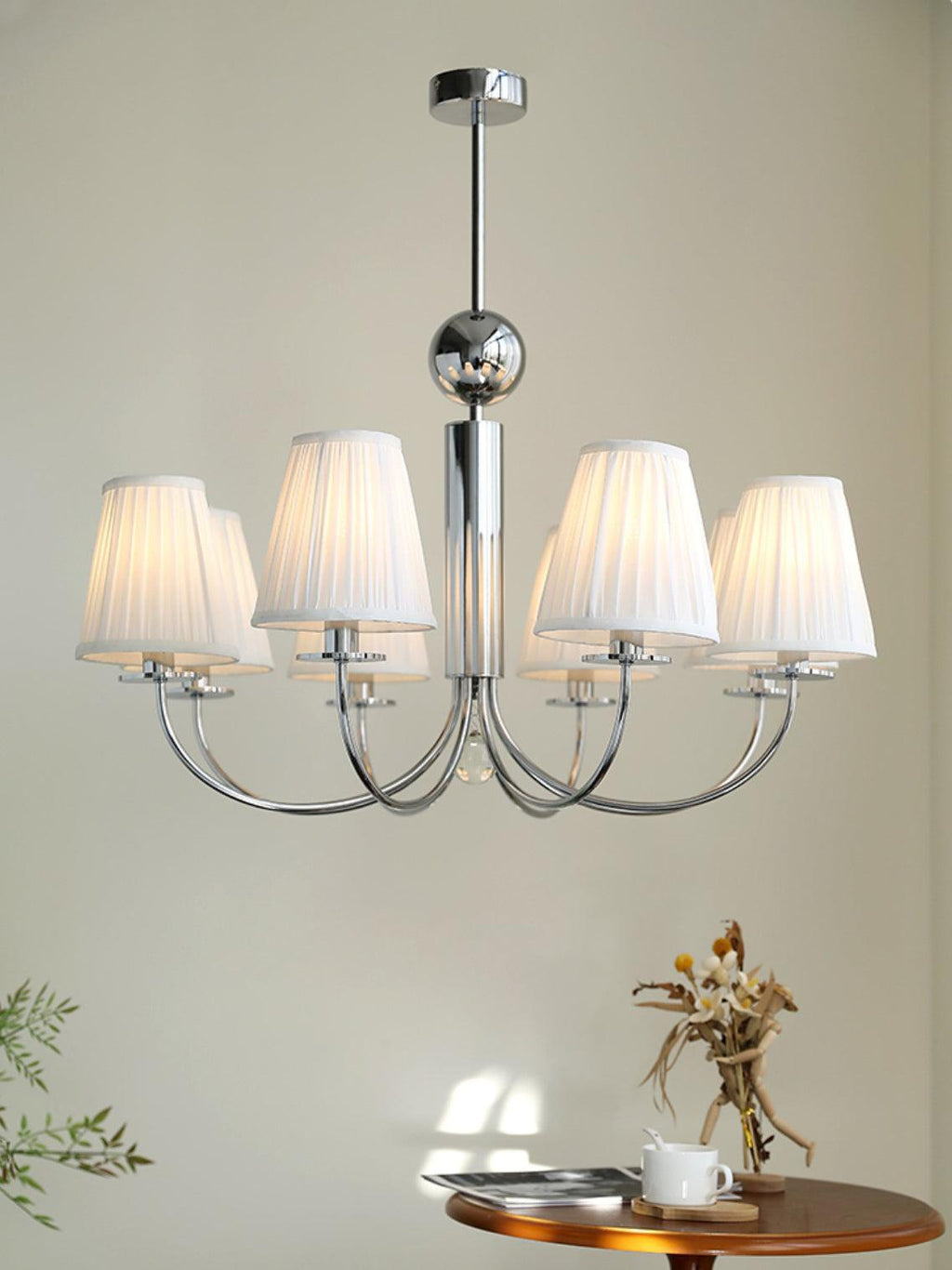 Simplicity Chrome Chandelier