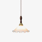 Milky Flower Pendant Light