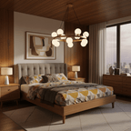 Bubbles Brass Ring Chandelier