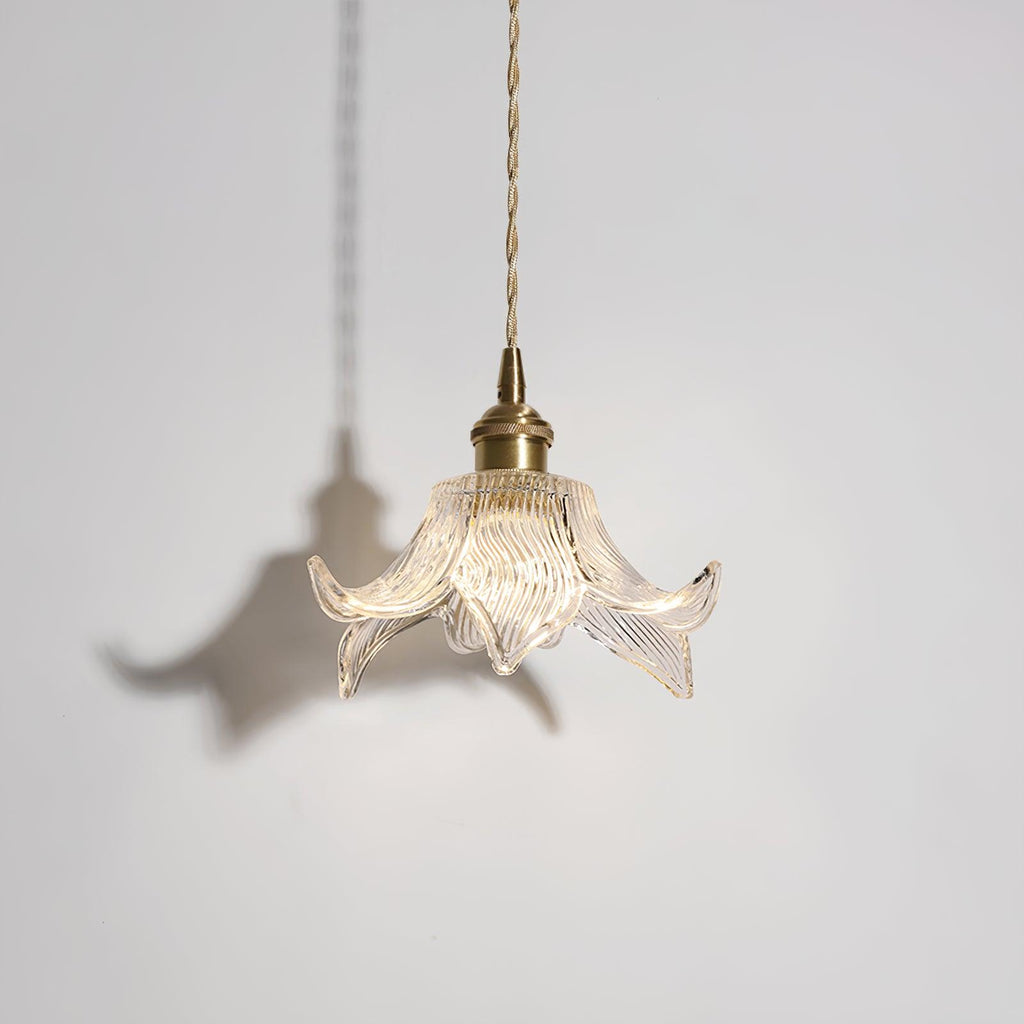 Transparent Crystal Pendant Light