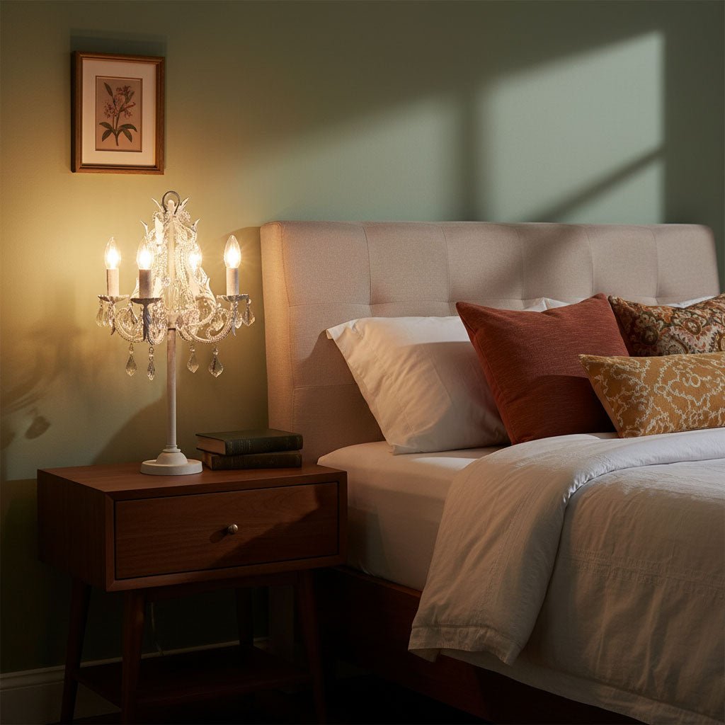 Candle Holder Table Lamp