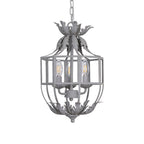 Lustre Retro Cage Chandelier