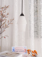 Noira Alabaster Cylinder Pendant Lamp