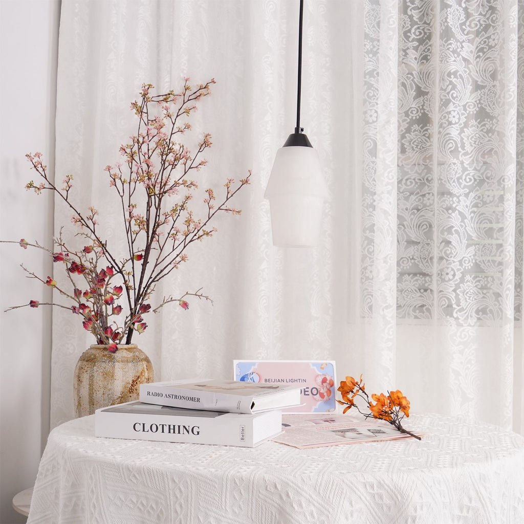 Noira Alabaster Cylinder Pendant Lamp