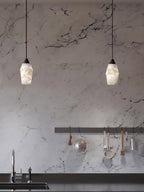 Noira Alabaster Cylinder Pendant Lamp