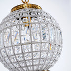 Traditional Gold Globe Chandelier