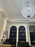 Traditional Gold Globe Chandelier