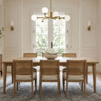 Staggered Glass Globes Chandelier