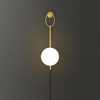 Ballon Brass Wall Lamp
