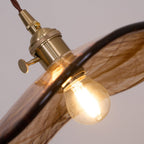Flower Petal Glass Pendant Light