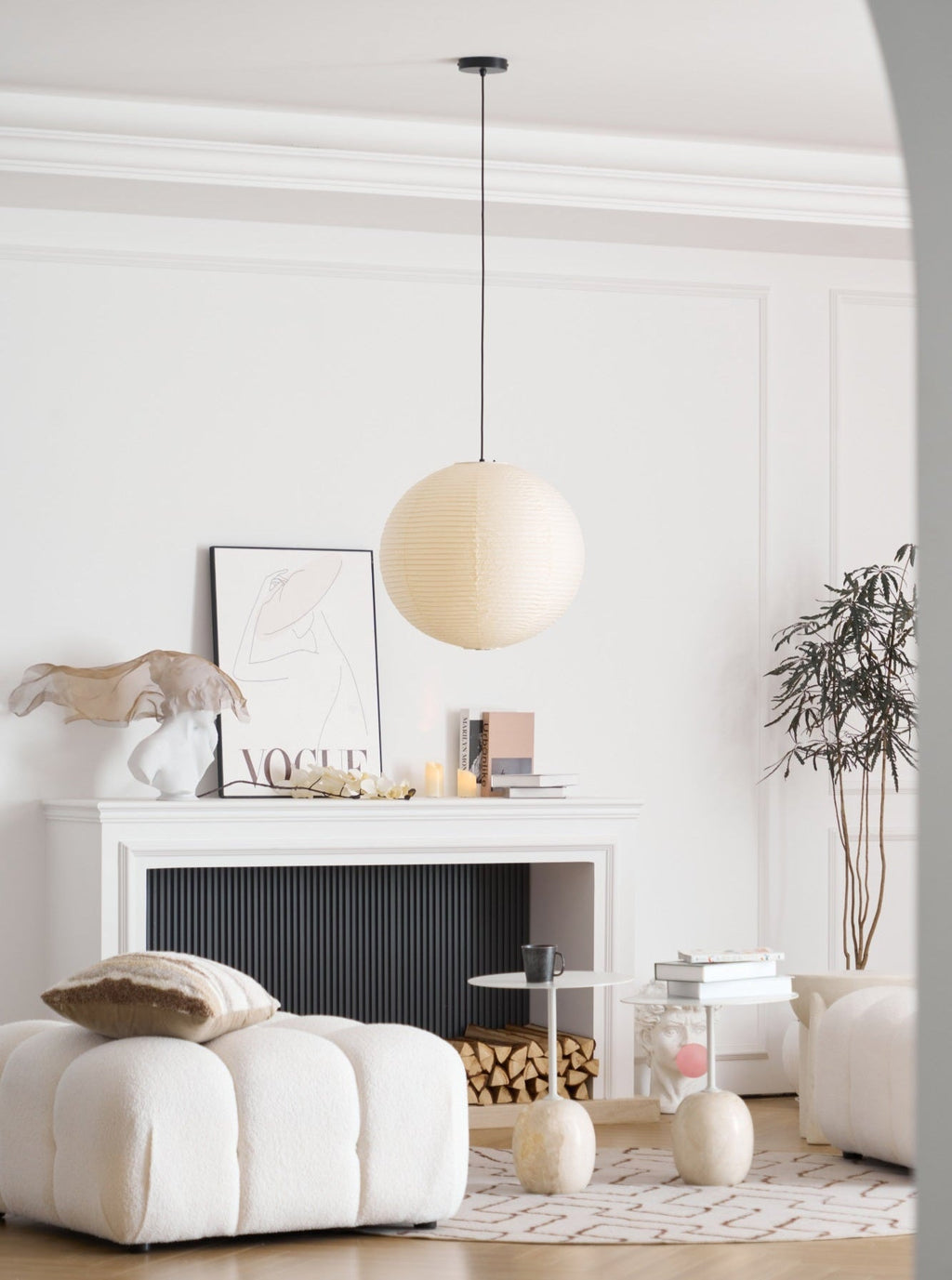 Washi Paper A Pendant Lamp