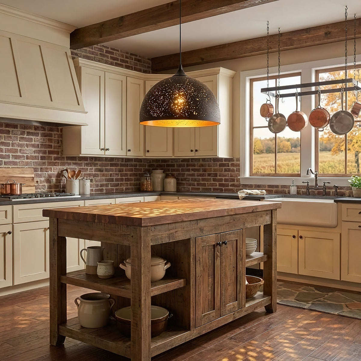 Hollow Industrial Pendant Lamp