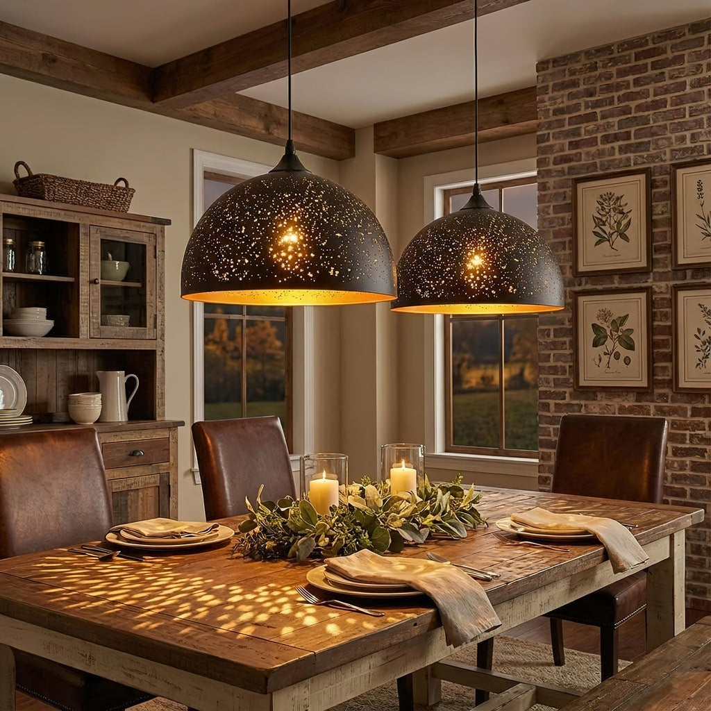 Hollow Industrial Pendant Lamp