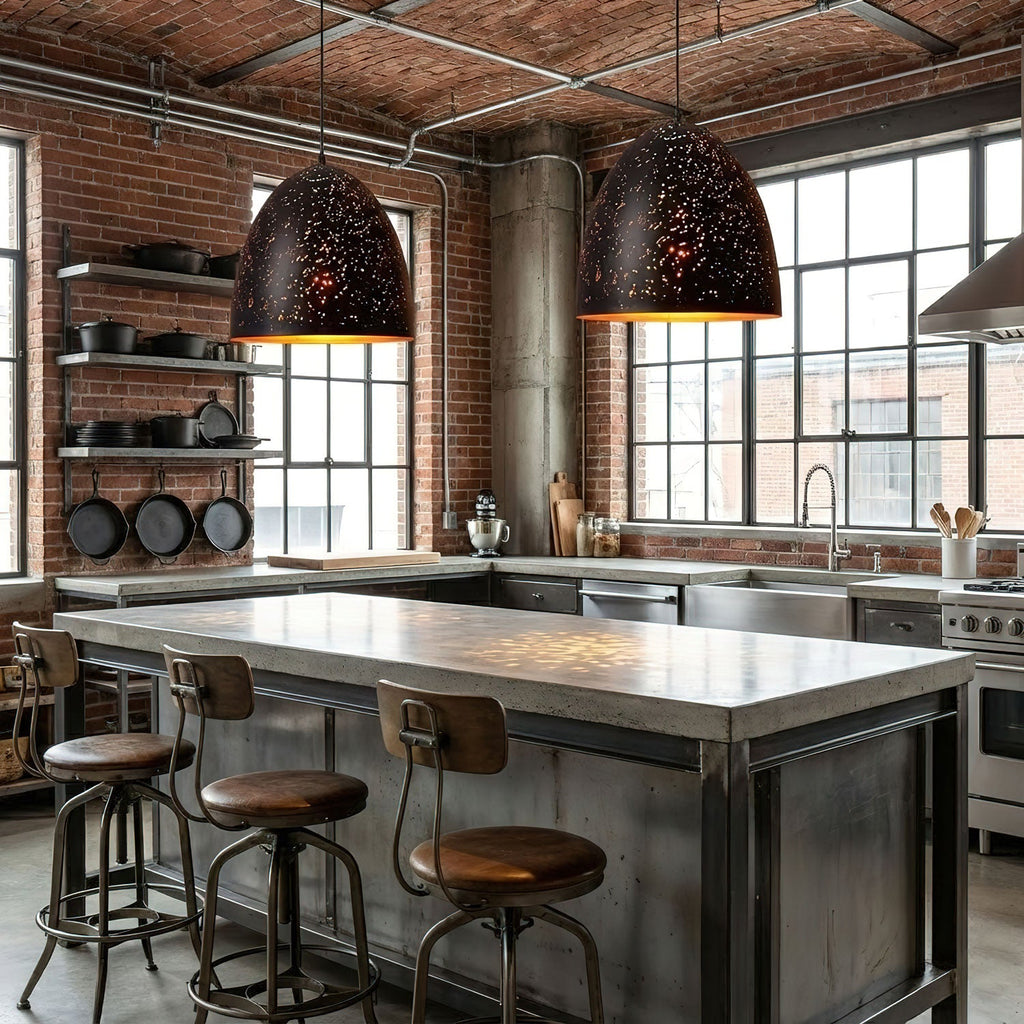 Hollow Industrial Pendant Lamp