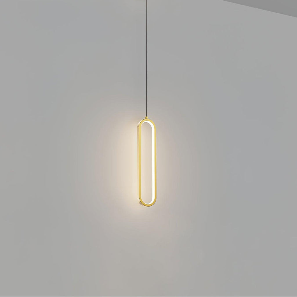 Long Oval LED Pendant Lamp