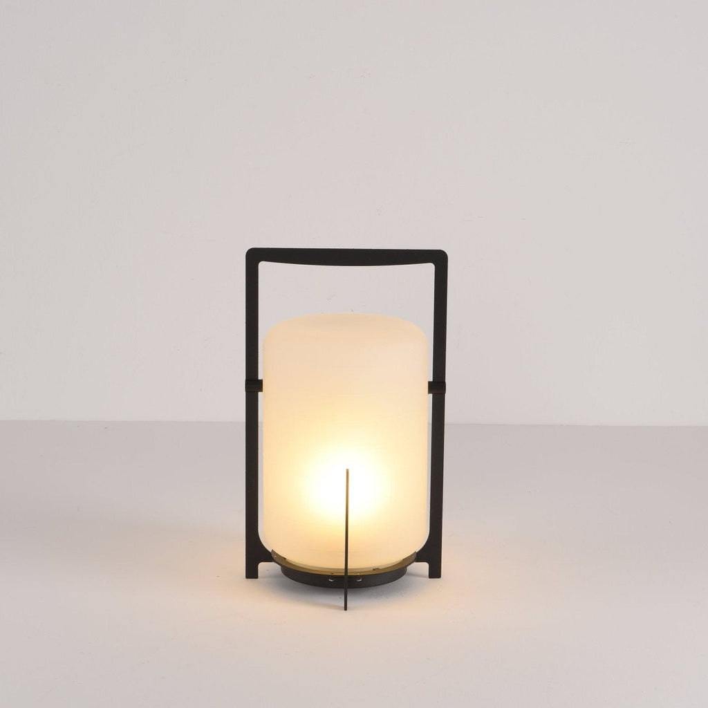Black Twilight Lantern Table Lamp