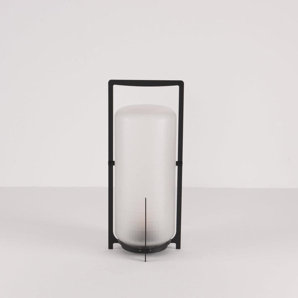 Black Twilight Lantern Table Lamp