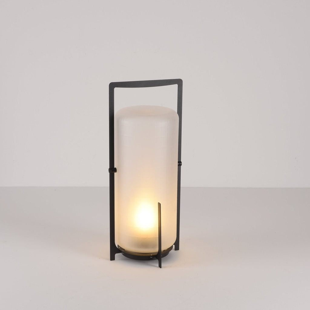Black Twilight Lantern Table Lamp