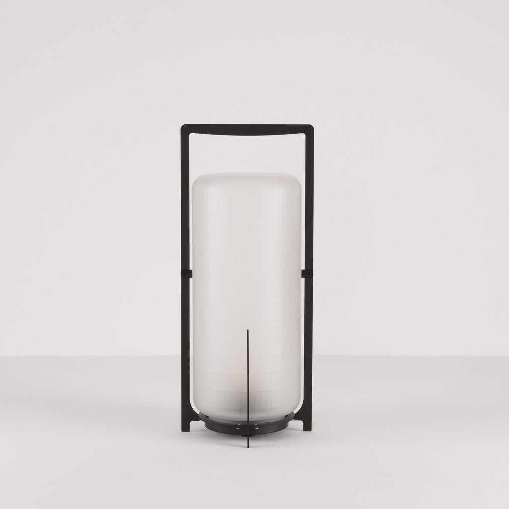 Black Twilight Lantern Table Lamp