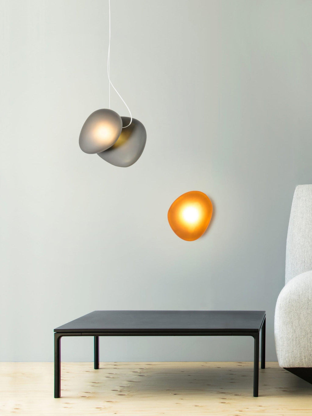 Frosted Glass Pendant Light