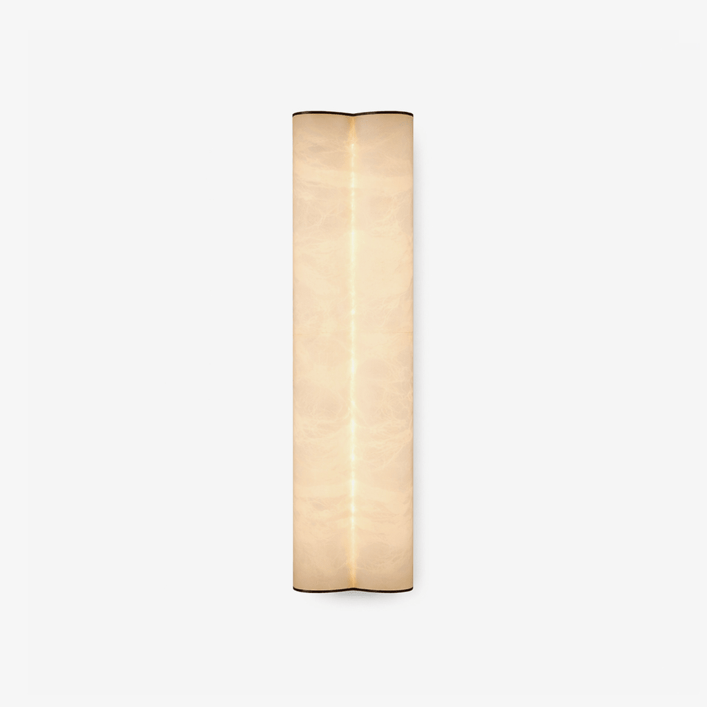 Elaris Alabaster Column Wall Light