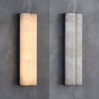 Elaris Alabaster Column Wall Light