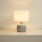 Ebony Vine Ceramic Table Lamp