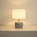 Ebony Vine Ceramic Table Lamp