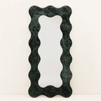 Serpentine Vert Mirror Frame