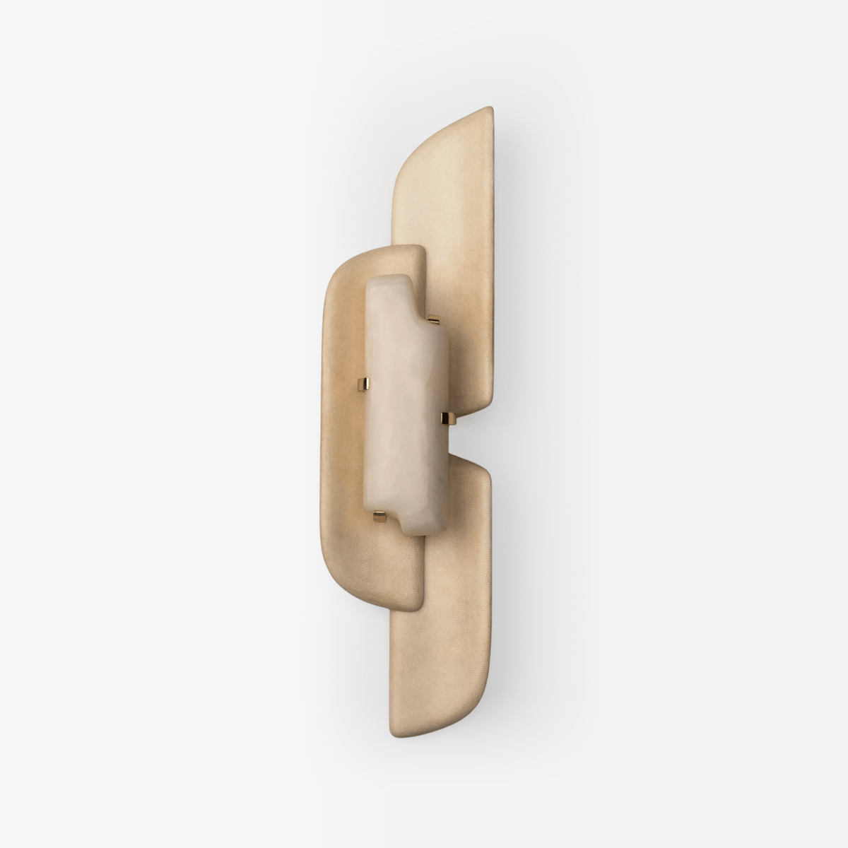 Sculpted Alabaster Wall Sconce