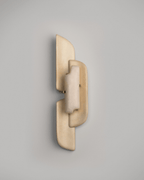 Sculpted Alabaster Wall Sconce