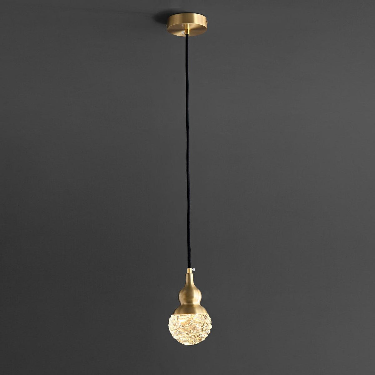 Bella Brass Pendant Light