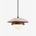 Milo Travertine Pendant Light