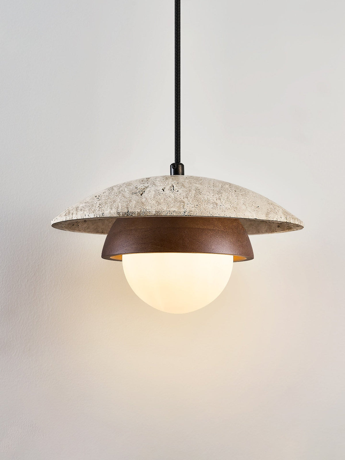 Milo Travertine Pendant Light