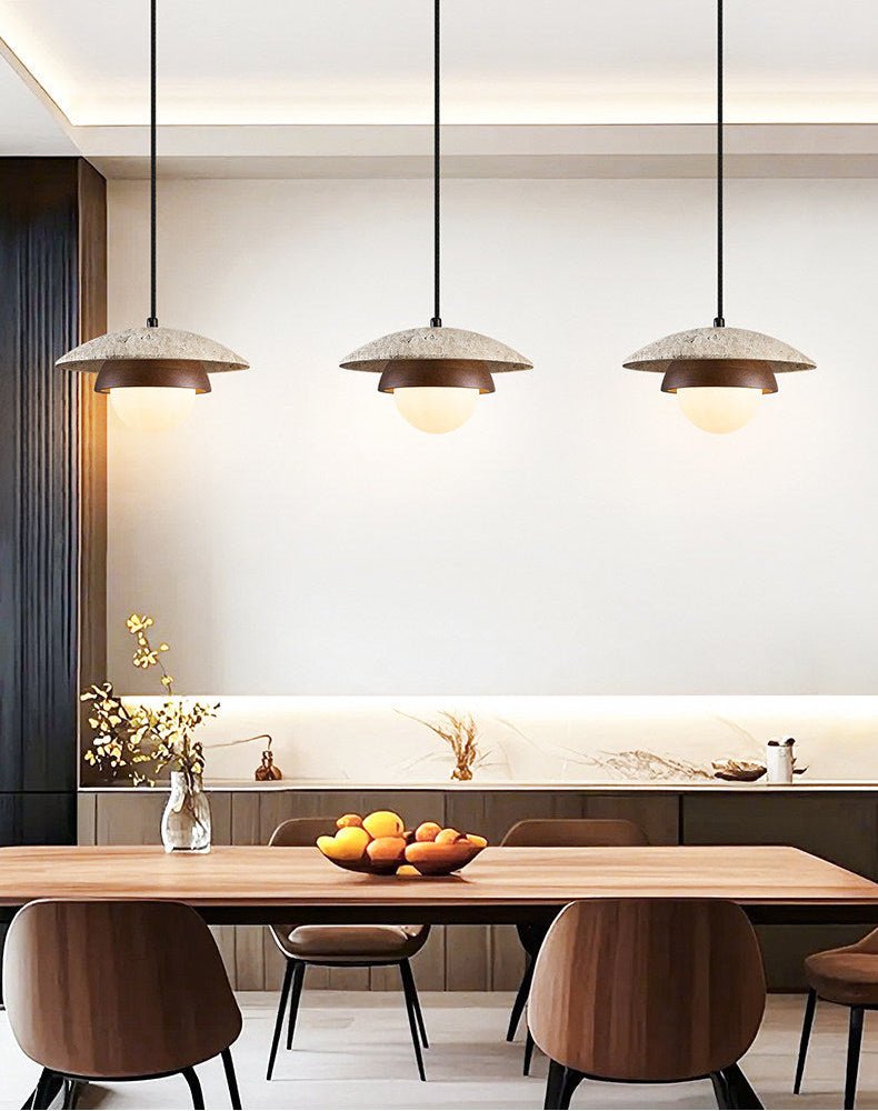 Milo Travertine Pendant Light