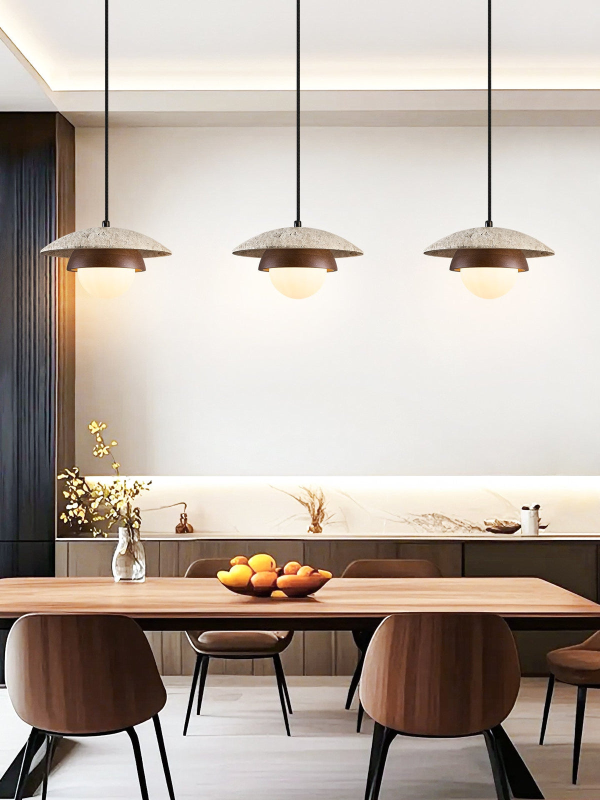 Milo Travertine Pendant Light