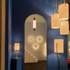 Thorne Linen Cylinder Chandelier
