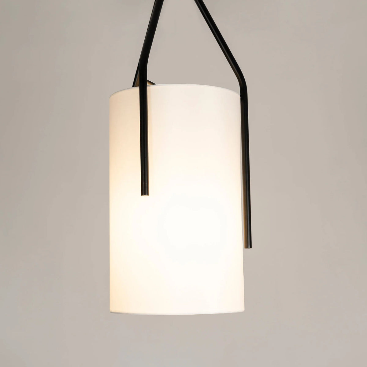 Thorne Linen Cylinder Chandelier