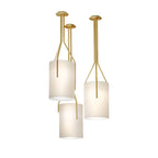 Thorne Linen Cylinder Chandelier