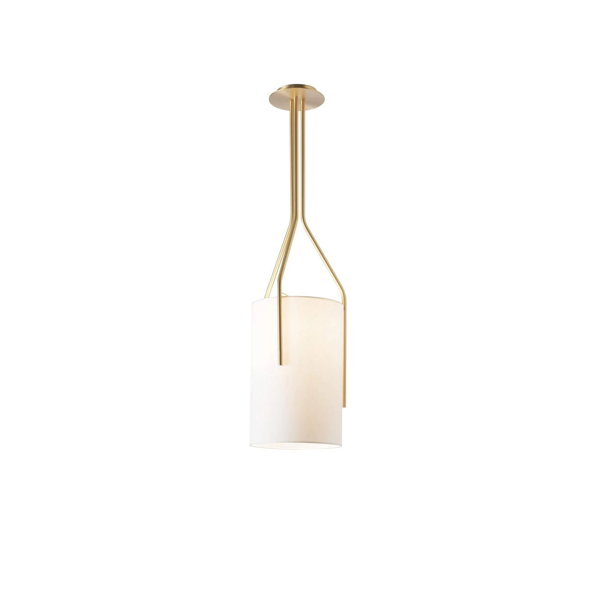 Thorne Linen Cylinder Chandelier