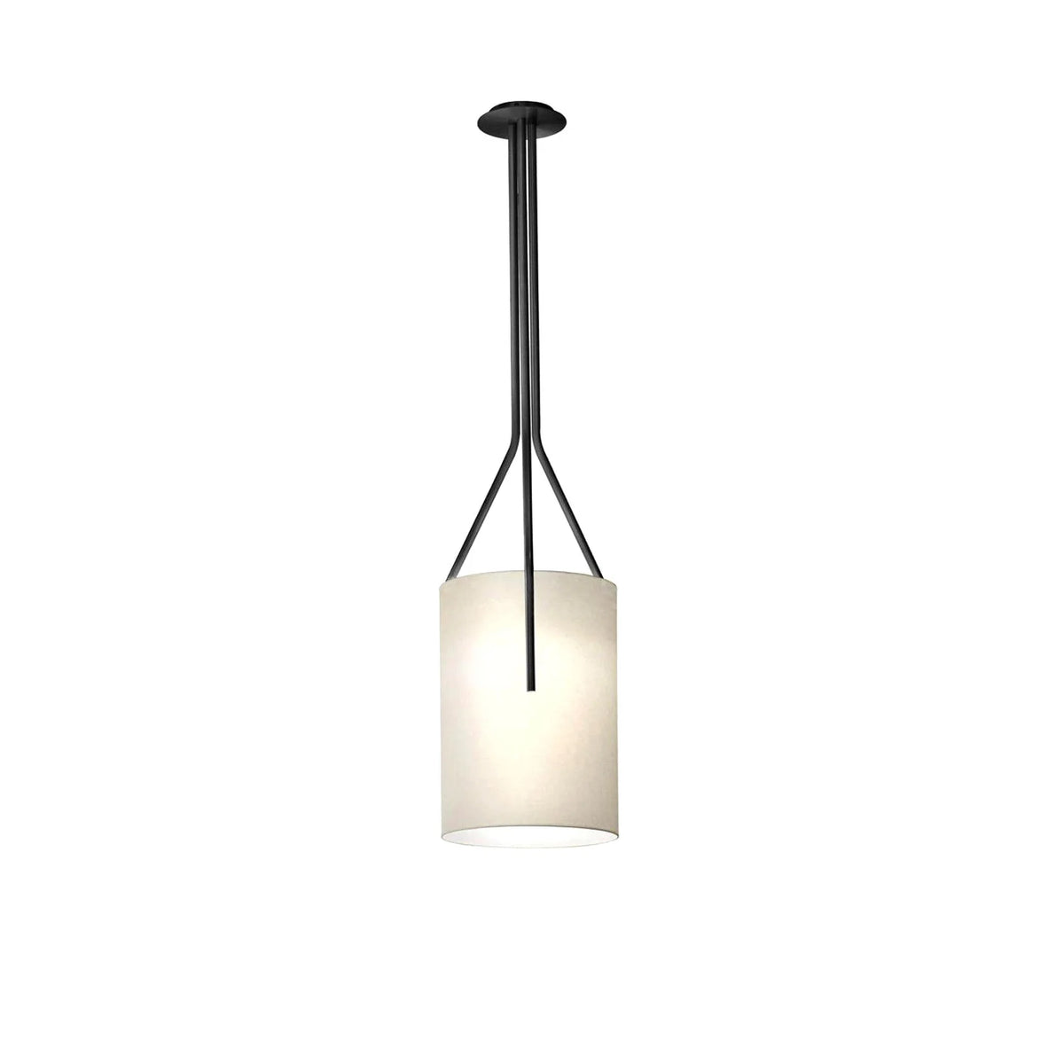 Thorne Linen Cylinder Chandelier