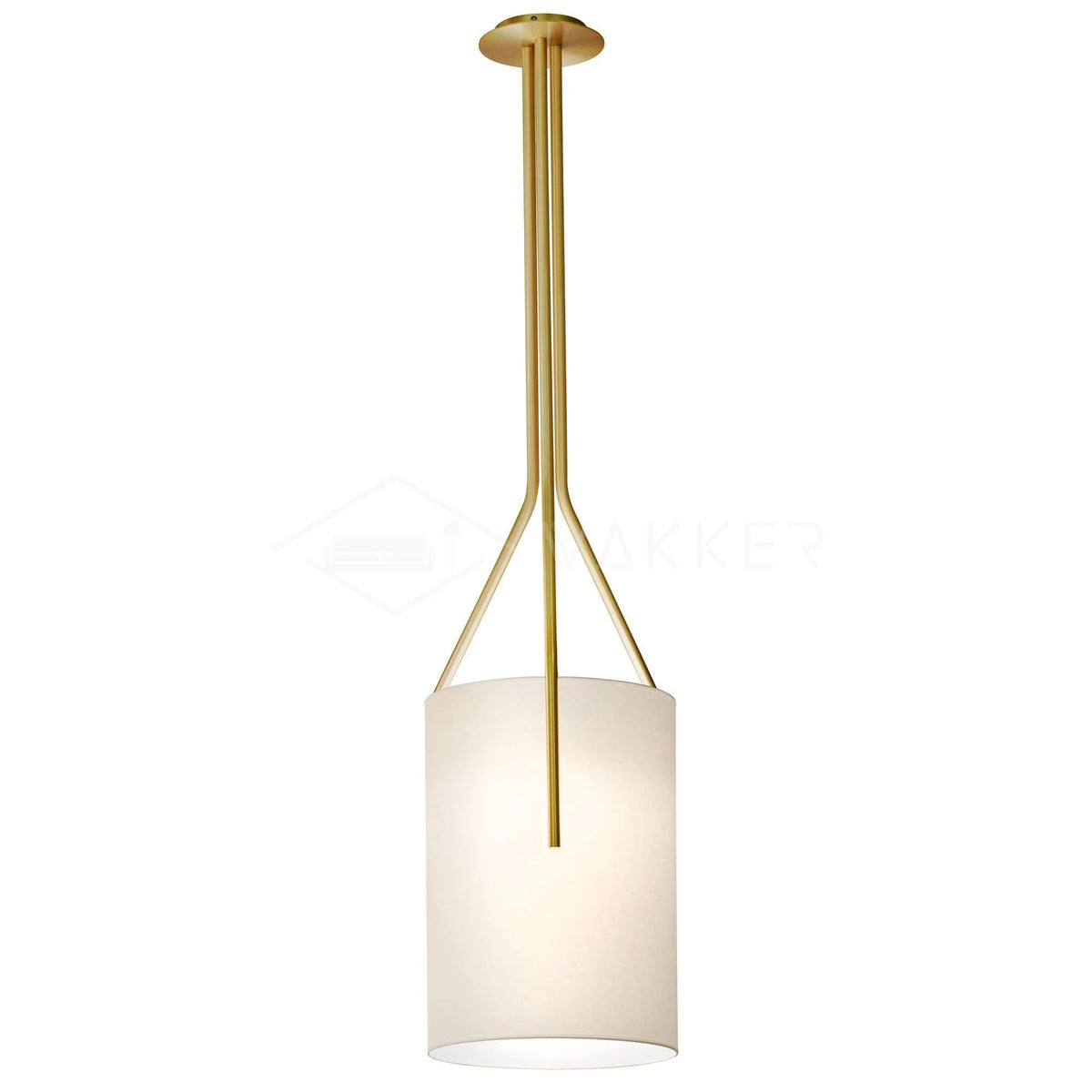 Thorne Linen Cylinder Chandelier