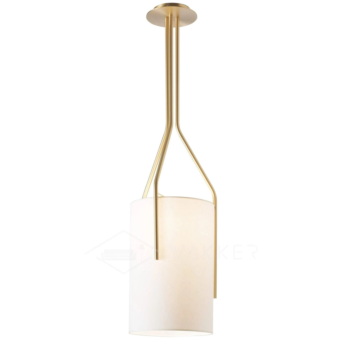 Thorne Linen Cylinder Chandelier