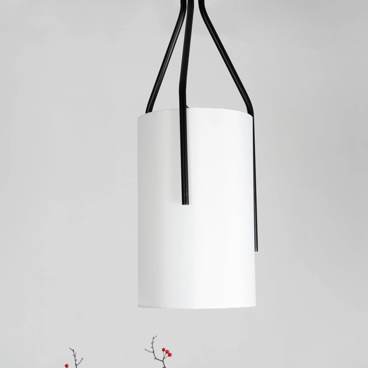 Thorne Linen Cylinder Chandelier