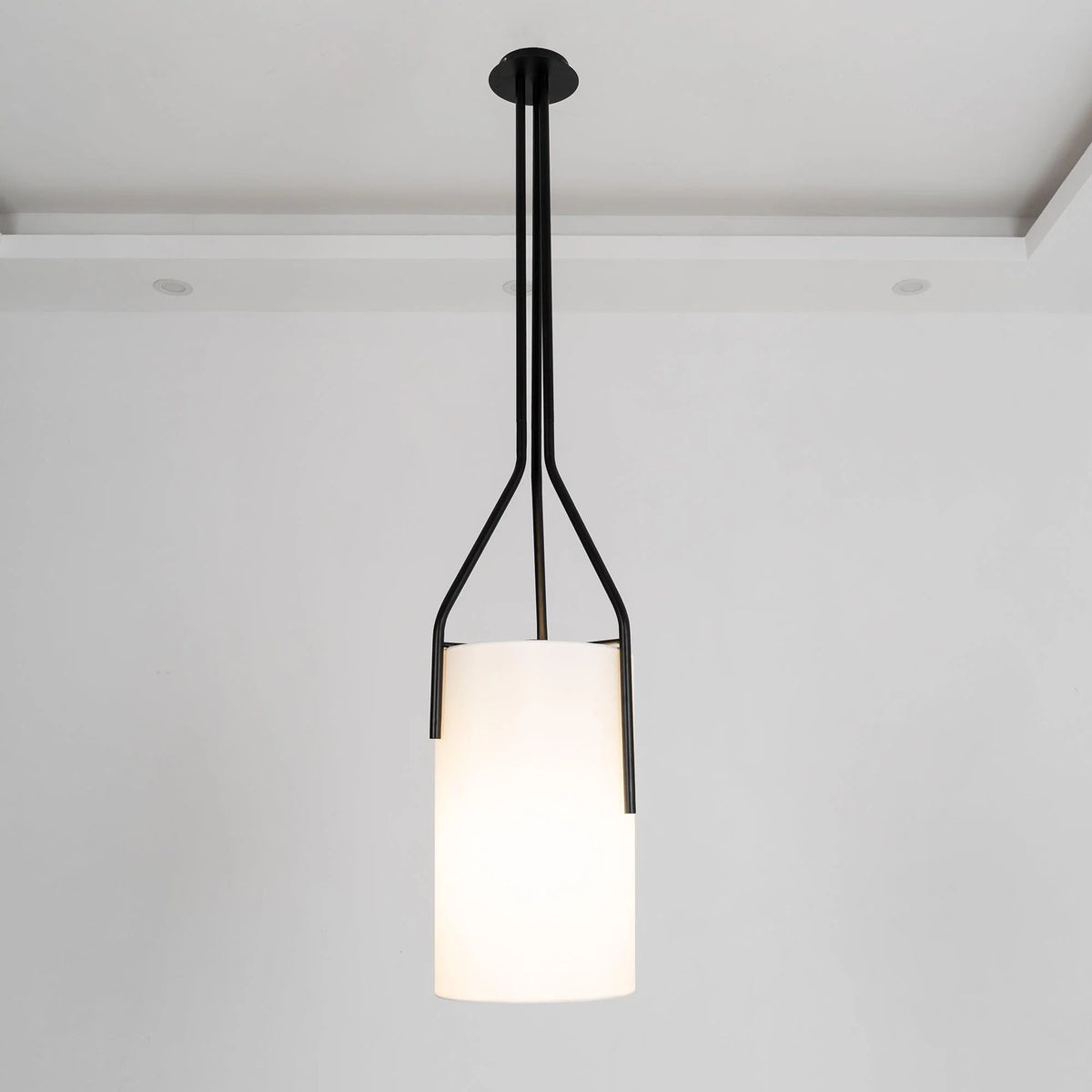 Thorne Linen Cylinder Chandelier