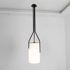 Thorne Linen Cylinder Chandelier