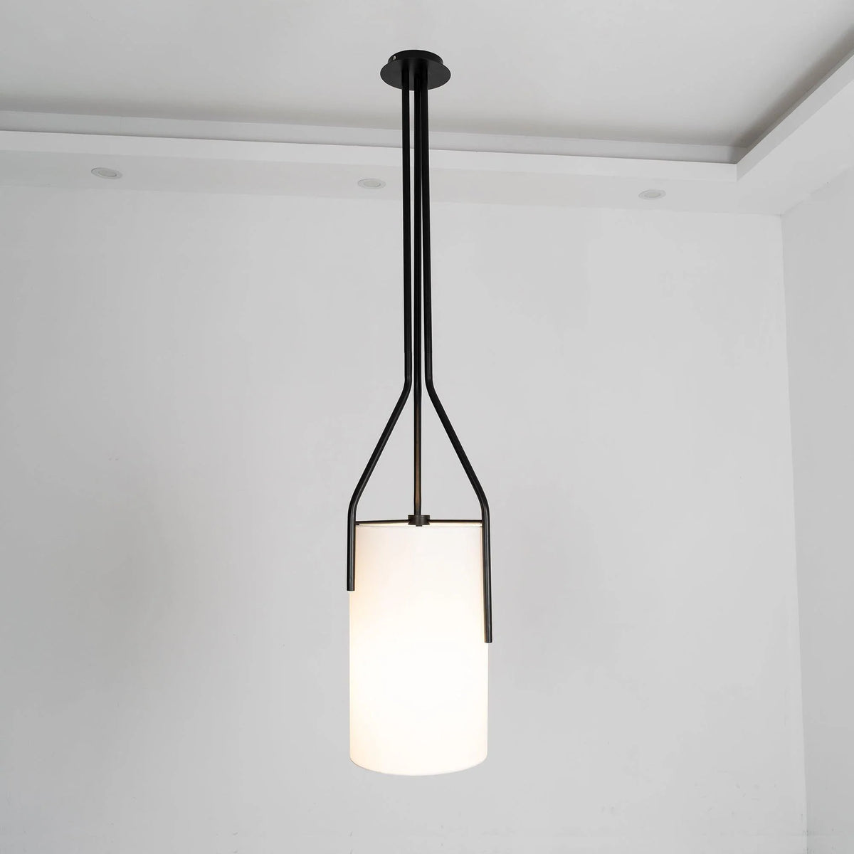 Thorne Linen Cylinder Chandelier