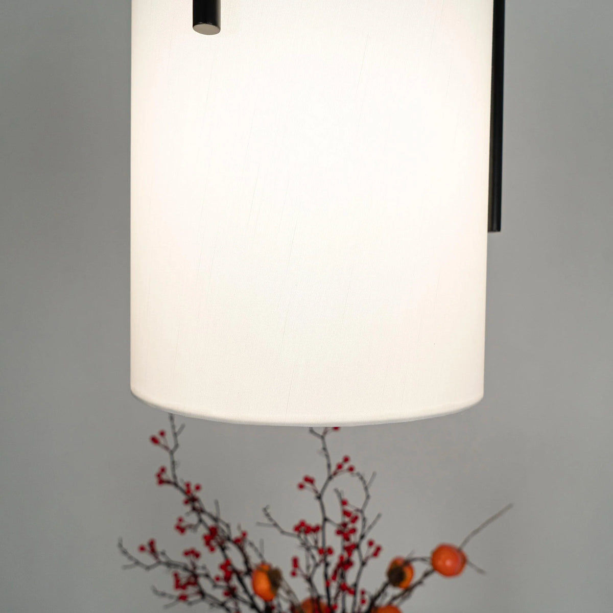 Thorne Linen Cylinder Chandelier