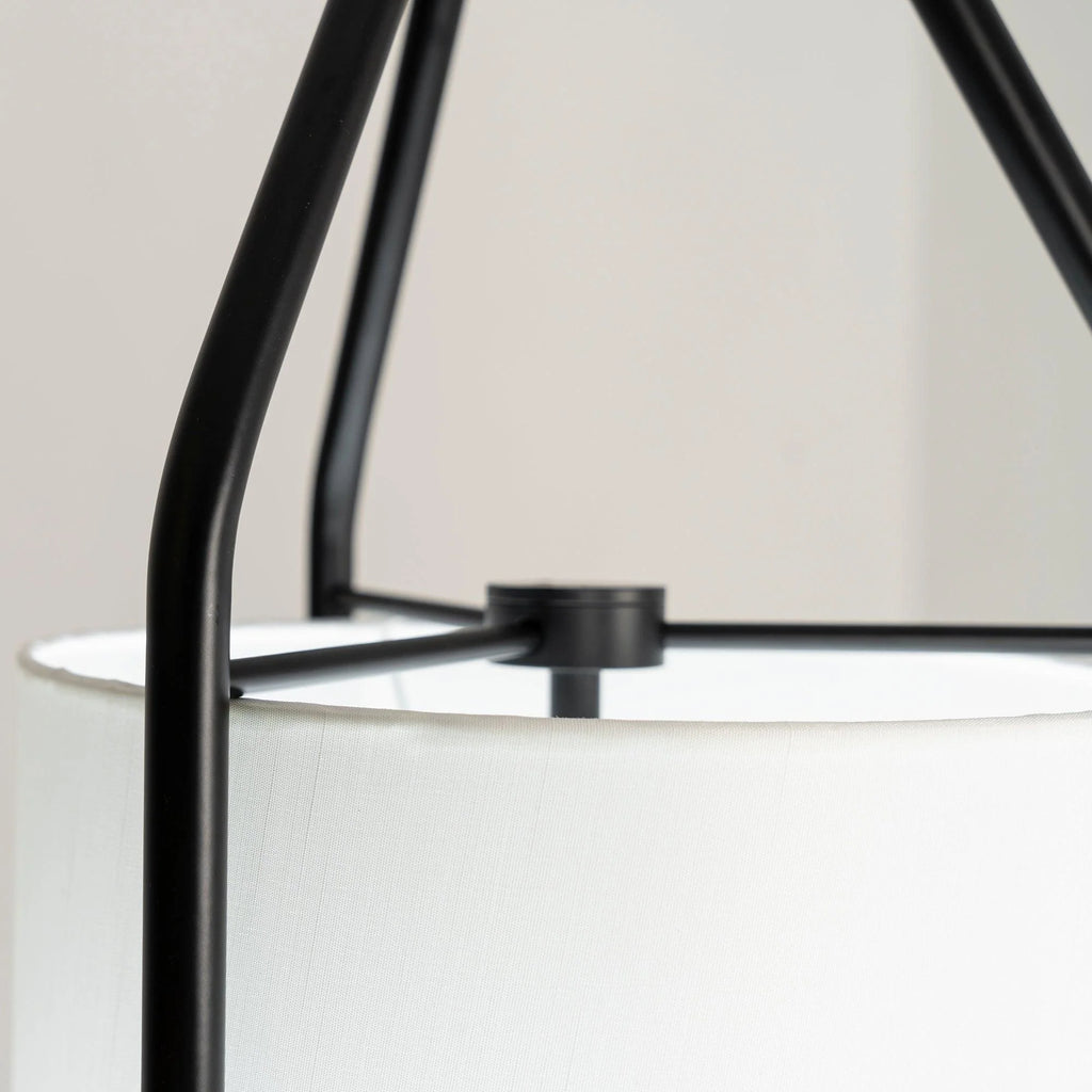 Thorne Linen Cylinder Chandelier