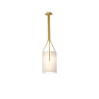 Thorne Linen Cylinder Chandelier